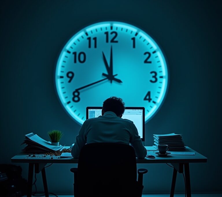 Hospital bill on a desk