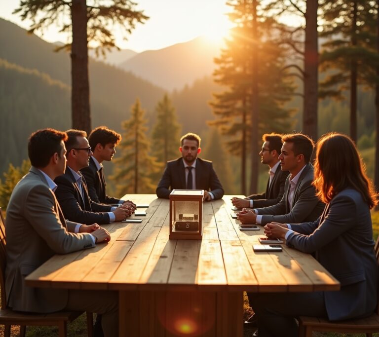 Phone placed in a lockbox