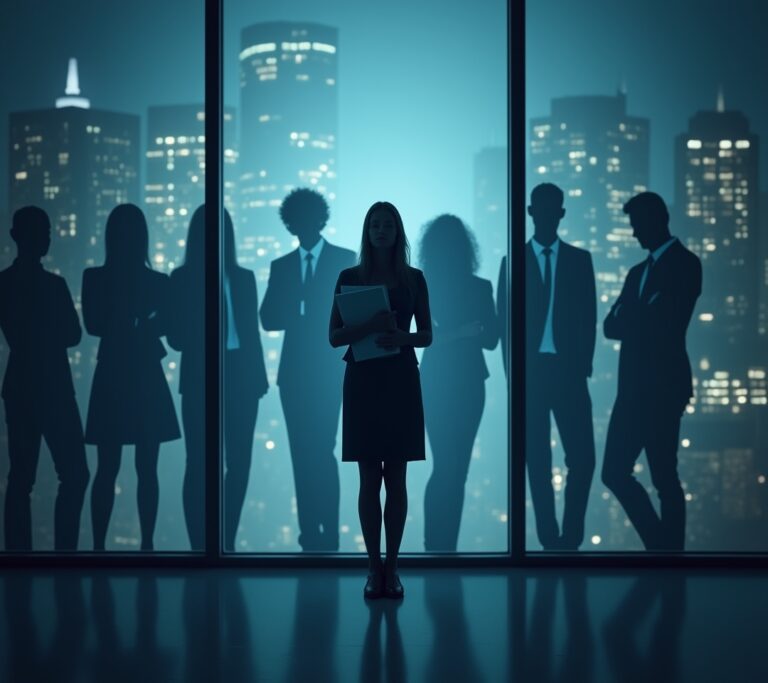 Professional looking uncertain in meeting