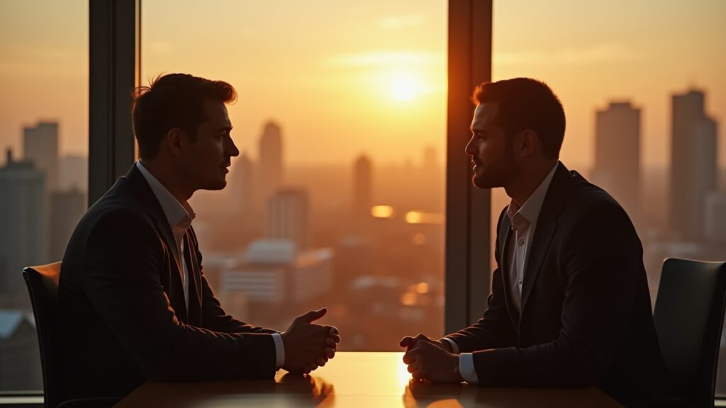 Leader one-on-one conversation